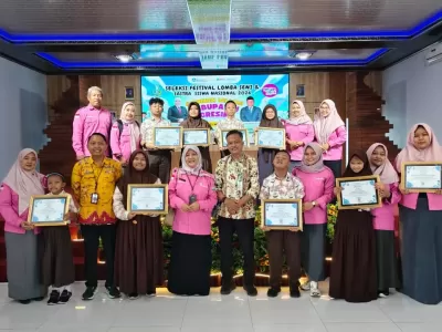 Pembagian Sertifikat Pemenang Lomba FLS3N Tahun Ajaran 2025-2026
